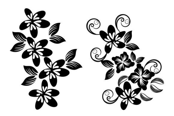 A Decorative Flower Ornament Design for Real Projects