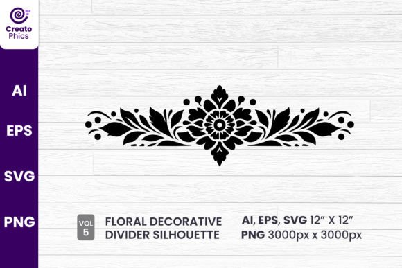 A Graphic Designer's Review of the Floral Divider Silhouette
