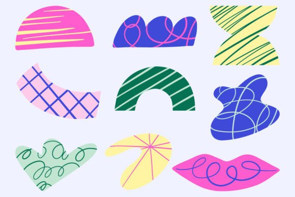 A Modern Pattern of Icons for Bold Brand Graphics