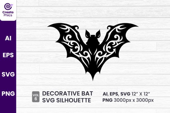 Bat Silhouette Graphics for Crafts: A Designer Review
