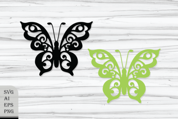 Beautiful Decorative Butterfly Graphics & Crafts Asset Review