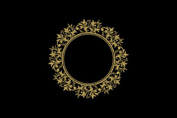 Decorative Ornament Frame: Graphics & Logos for Elegant Editorial Design