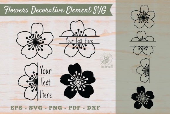 Flowers Decorative Element SVG 6: A Graphic Designer’s Marketing Review