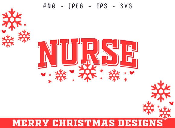 Nurse Christmas Decorative Profession